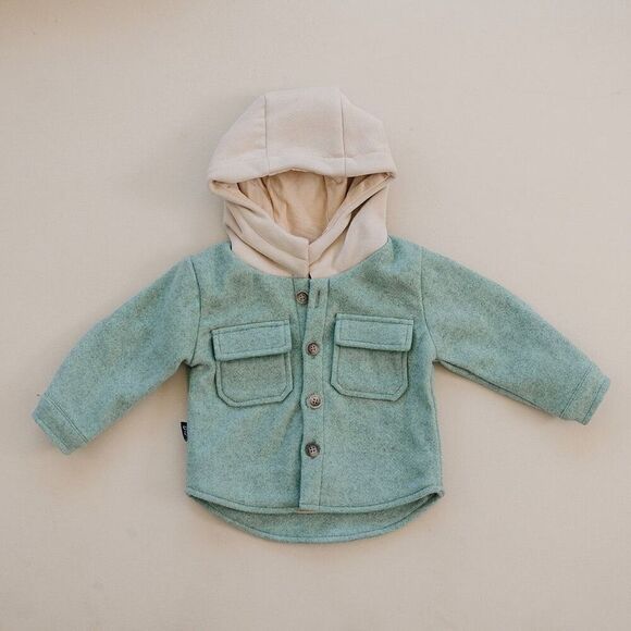 NWT - Olive and Scout WAYLEN JACKET- Green 18-24M - Picture 1 of 5